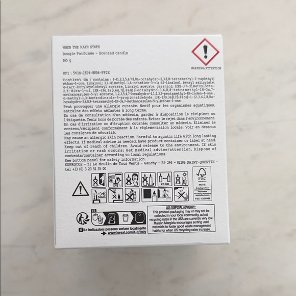 Replica Candle - When the rain stops - Picture 2 of 2